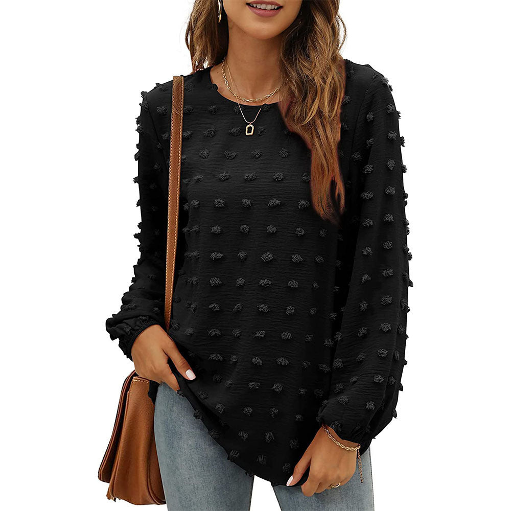Chemisier ample en jacquard