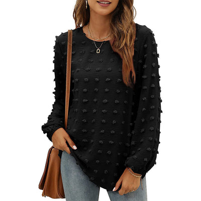 Chemisier ample en jacquard
