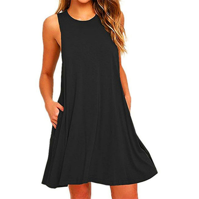 Robe gilet à poches 