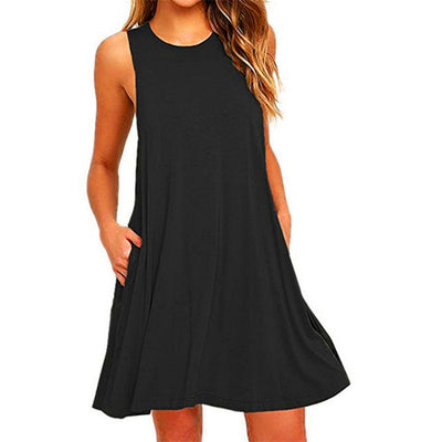 Robe gilet à poches 