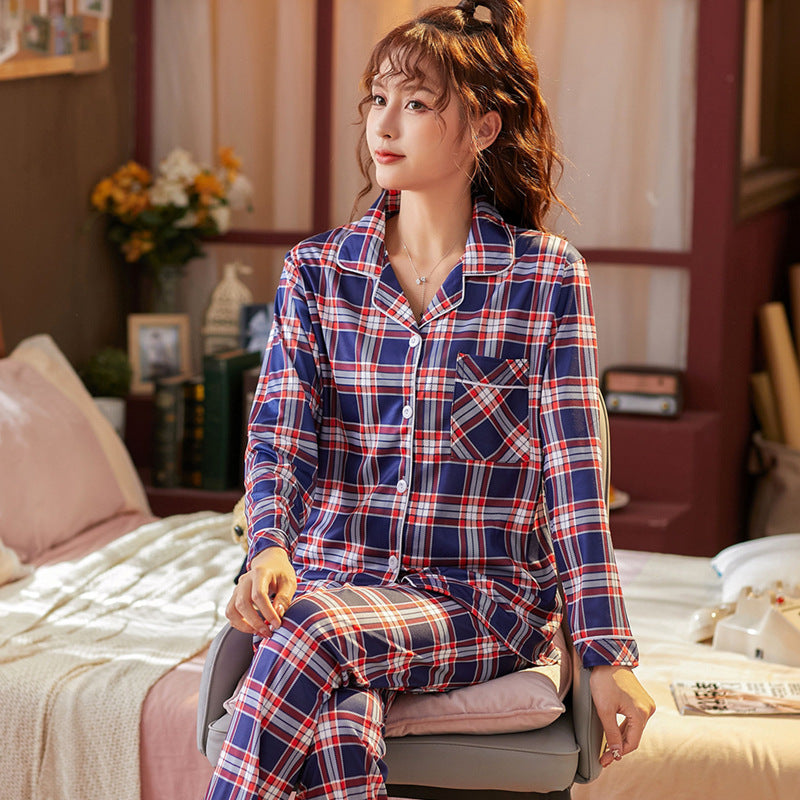 Plaid Pajama Set