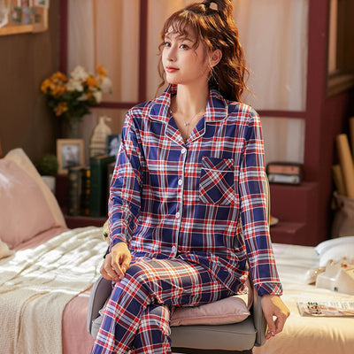 Plaid Pajama Set
