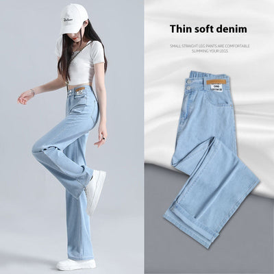 Women's Light  Wide-Leg Jeans - Shé Hauté