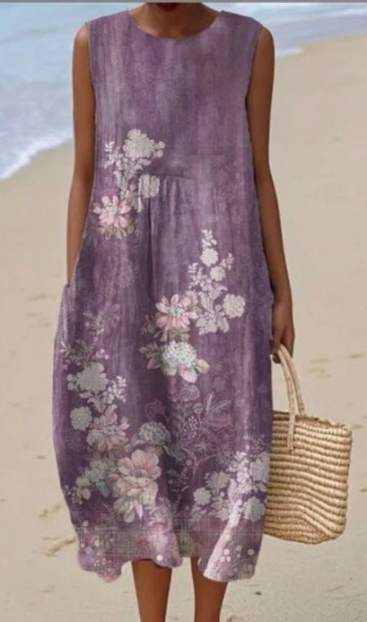 Printed Summer Maxi