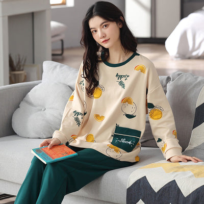 Printed Pajama Set