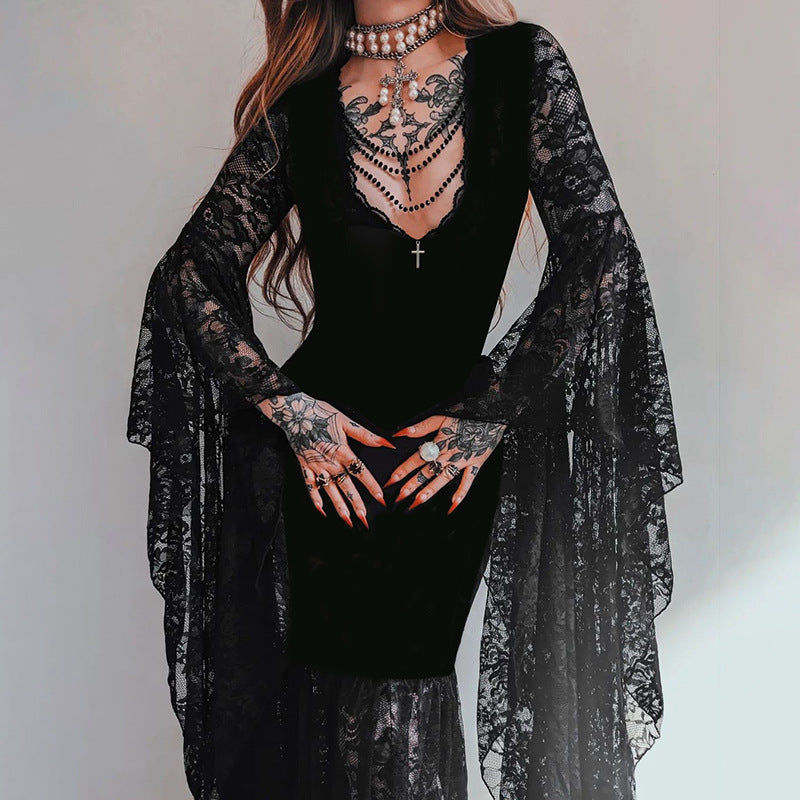 Velvet Stitch Dress