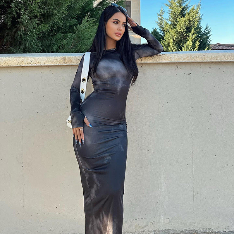 Slim Fit Long Dress