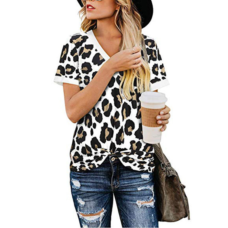 Women's Loose V-Neck Tee