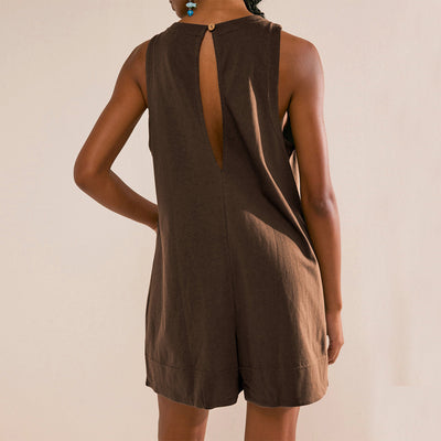 Solid Color Summer Dress