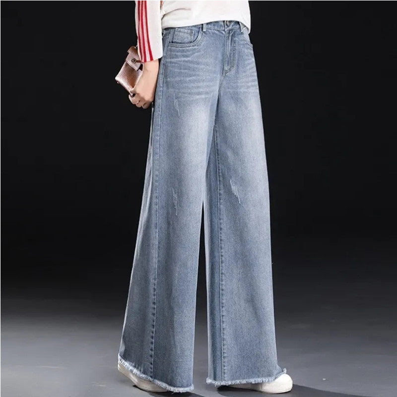 Baggy en jean brut