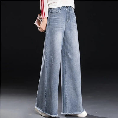 Baggy en jean brut