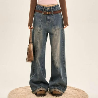 Jean vintage dégradé