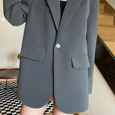 Black Slimming Blazer