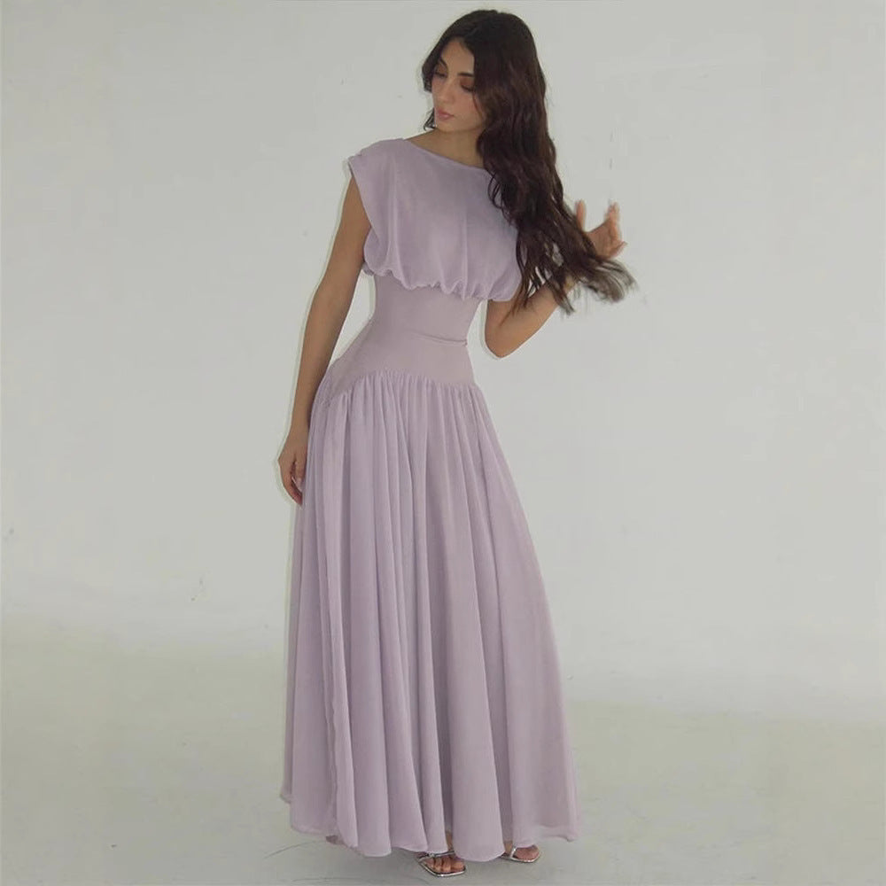 Pleated Waist Dress