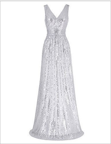 Robe à paillettes slim