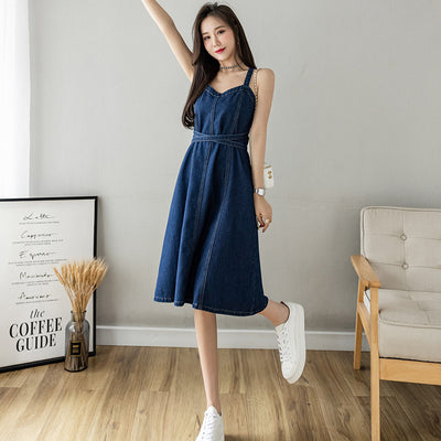 Plus Denim Suspender
